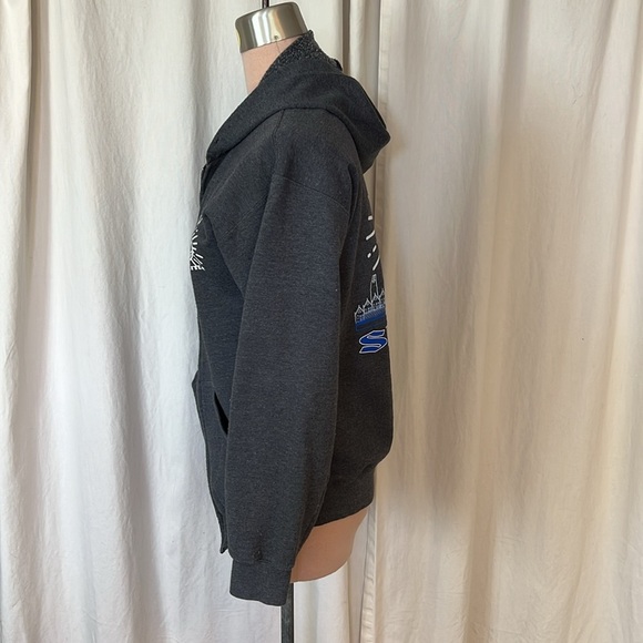 Slainte  Oakland Irish Bar/ Pub Hoodie Unisex Zipper Broken - Picture 3 of 10